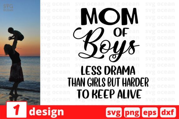 Mom of Boys Less Drama Than Girls But
