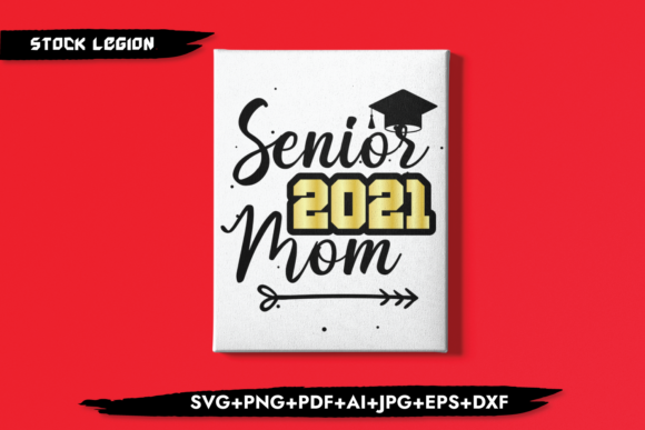 Senior 2021 Mom Arrow