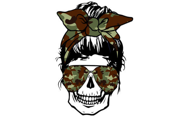 Skull Mom with Camouflage Sublimation: A Designer’s Real-World Embroidery Review